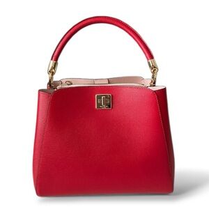 Kate Spade Perfect Cherry Red Large Phoebe Top Handle Satchel Crossbody Handbag